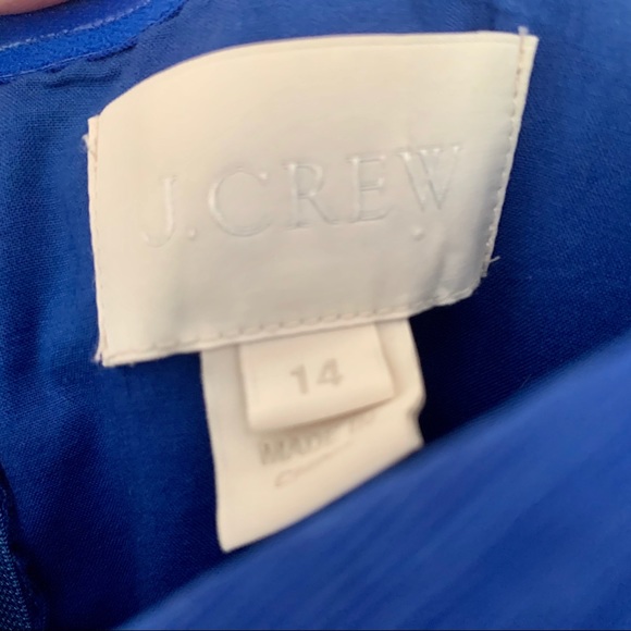 J Crew Silk Chiffon Strapless Bridesmaid Dress - Picture 5 of 9